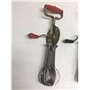 Image 2 : Lot (3) Vintage Hand Mixers