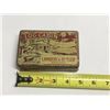 Image 2 : Lambert & Butler Log Cabin Flaked Gold Leaf Tobacco Tin, England