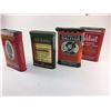 Image 5 : Lot (4) Pocket Tobacco Tins (Velvet, Raleigh, Half & Half, Prince Albert)