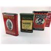 Image 6 : Lot (4) Pocket Tobacco Tins (Velvet, Raleigh, Half & Half, Prince Albert)