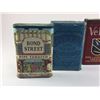 Image 3 : Lot (4) Pocket Tobacco Tins (Tuxedo, Bond Street, Edgeworth, Velvet)