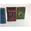 Image 4 : Lot (4) Pocket Tobacco Tins (Tuxedo, Bond Street, Edgeworth, Velvet)