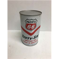 Pacific 66 Quart Oil Can, Full