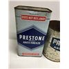 Image 2 : Lot (3) Prestone Anti-Freeze Cans