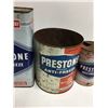 Image 3 : Lot (3) Prestone Anti-Freeze Cans