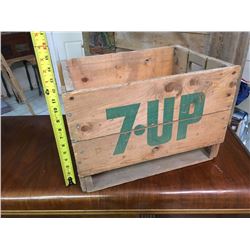 7-Up Soda Pop Crate