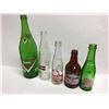 Image 1 : Lot (5) Stubby Soda Pop Bottles