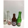 Image 3 : Lot (5) Stubby Soda Pop Bottles
