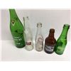 Image 5 : Lot (5) Stubby Soda Pop Bottles