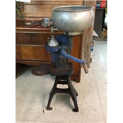 Montgomery Ward Royal Blue Cream Separator W/ Wrenches And Parts