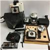 Image 1 : Lot Of Vintage Cameras (Kodak, Poloroid, Canon)