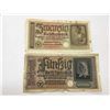 Image 1 : Lot (2) Nazi Germany Banknotes