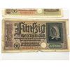 Image 3 : Lot (2) Nazi Germany Banknotes