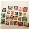 Image 1 : Lot (22) Nazi & Occupied Stamps