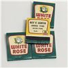 Image 2 : Lot (4) NOS White Rose Service Station Advertising Match Books (Silver Park SK)