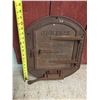 Image 1 : Cast Iron Coal Furnace Door (John East, Saskatoon)