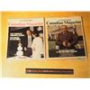 Image 1 : Lot of 2 – 1970’s Canadian Magazine publications: The Trudeaus’ Wedding Album & Pierre Trudeau quiz