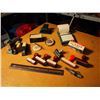 Image 1 : Lot of Vintage Office Supplies (Stamps, Staplers, Receipt Pad, Etc;)