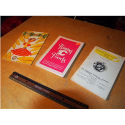 Lot of Recipe Booklets