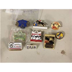 Lot Of Agribition And Farm Pins