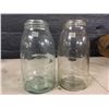 Image 4 : Crown Jars (2), W/ 1 Glass Lid