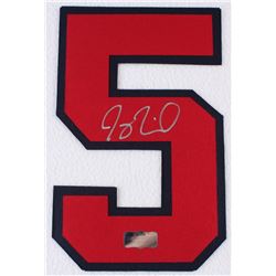 Joey Terdoslavich Signed Braves Jersey Number #5 (Radtke COA)