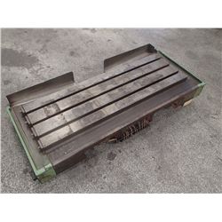 Steel 3 Slot T-Slot Milling Table, 43" x 13.5" x 2"