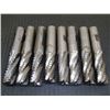 Image 1 : HSS 5/8" Rougher End Mills, 8 Total