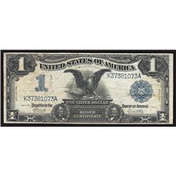 1899 $1 Black Eagle Silver Certificate Note