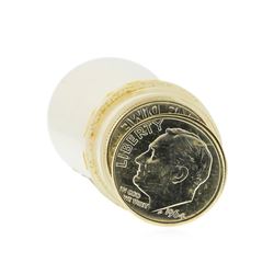 Roll of (50) 1964-D Brilliant Uncirculated Roosevelt Dimes