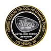 Image 1 : .999 Silver Plaza Las Vegas, NV $10 Casino Limited Edition Gaming Token