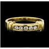 Image 2 : 14K Yellow Gold 0.25ctw Diamond Ring