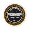 Image 2 : .999 Silver Las Vegas Club $10 Casino Gaming Token Limited Edition