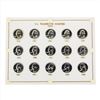 Image 1 : 1950-1964 Washington Quarters Proof Set Coins