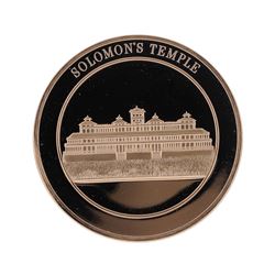 Franklin Mint Thomason Medallic Bible Proof Bronze Medal