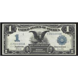 1899 $1 Black Eagle Silver Certificate Note