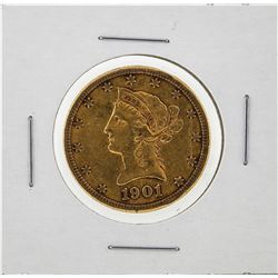 1901-S $10 Liberty Head Eagle Gold Coin