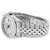Image 5 : Rolex Mens Stainless Steel 1.00ctw Diamond Datejust Wristwatch