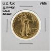 Image 1 : 1986 $25 American Gold Eagle Coin