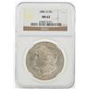 Image 1 : 1886-O $1 Morgan Silver Dollar Coin NGC MS63