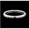Image 2 : 18K White Gold Tiffany & Co. Peretti Diamond Band Ring