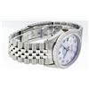 Image 6 : Rolex Mens Stainless Steel 1.00ctw Diamond Datejust Wristwatch