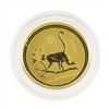 Image 1 : 2004 $5 Australia 1/20 oz Lunar Year of the Monkey Gold Coin BU