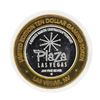 Image 1 : .999 Silver Plaza Las Vegas, NV $10 Casino Limited Edition Gaming Token