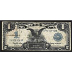 1899 $1 Black Eagle Silver Certificate Note
