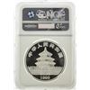 Image 2 : 1990 China 10 Yuan Silver Panda Coin NGC MS69