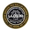 Image 1 : .999 Fine Silver The Luxor Las Vegas, Nevada $10 Casino Limted Edition Gaming To