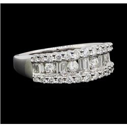 18KT White Gold 1.04ctw Diamond Ring