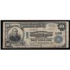 Image 1 : 1902 $10 The Hudson National Bank of Jersey City, NJ National Currency Note