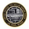 Image 1 : .999 Silver Slots A Fun Hoover Dam, Nevada $10 Casino Limted Edition Gaming Toke